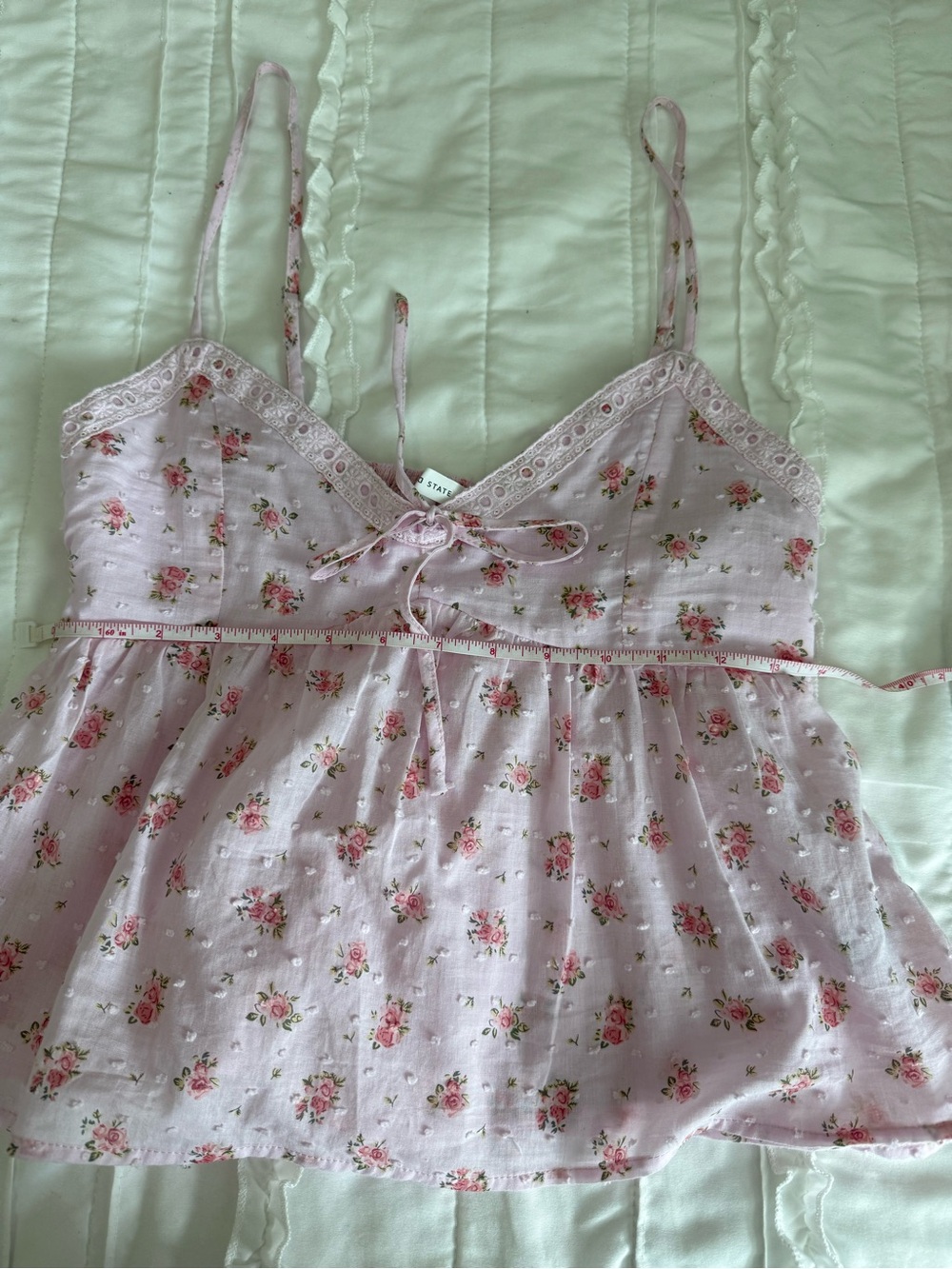 Altar’d State tops size small like new. Pink and pink floral - Picture 11 of 13